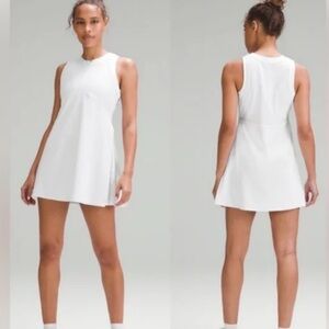lululemon athletica White Sleeveless A-Line Tennis Dress